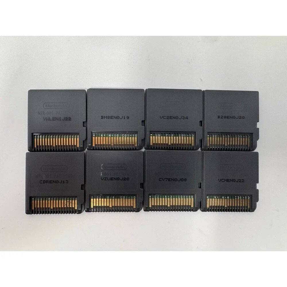Nintendo DS Game Lot of 8 Cartridge Only Kids Family Disney Dora Wall-E Tested